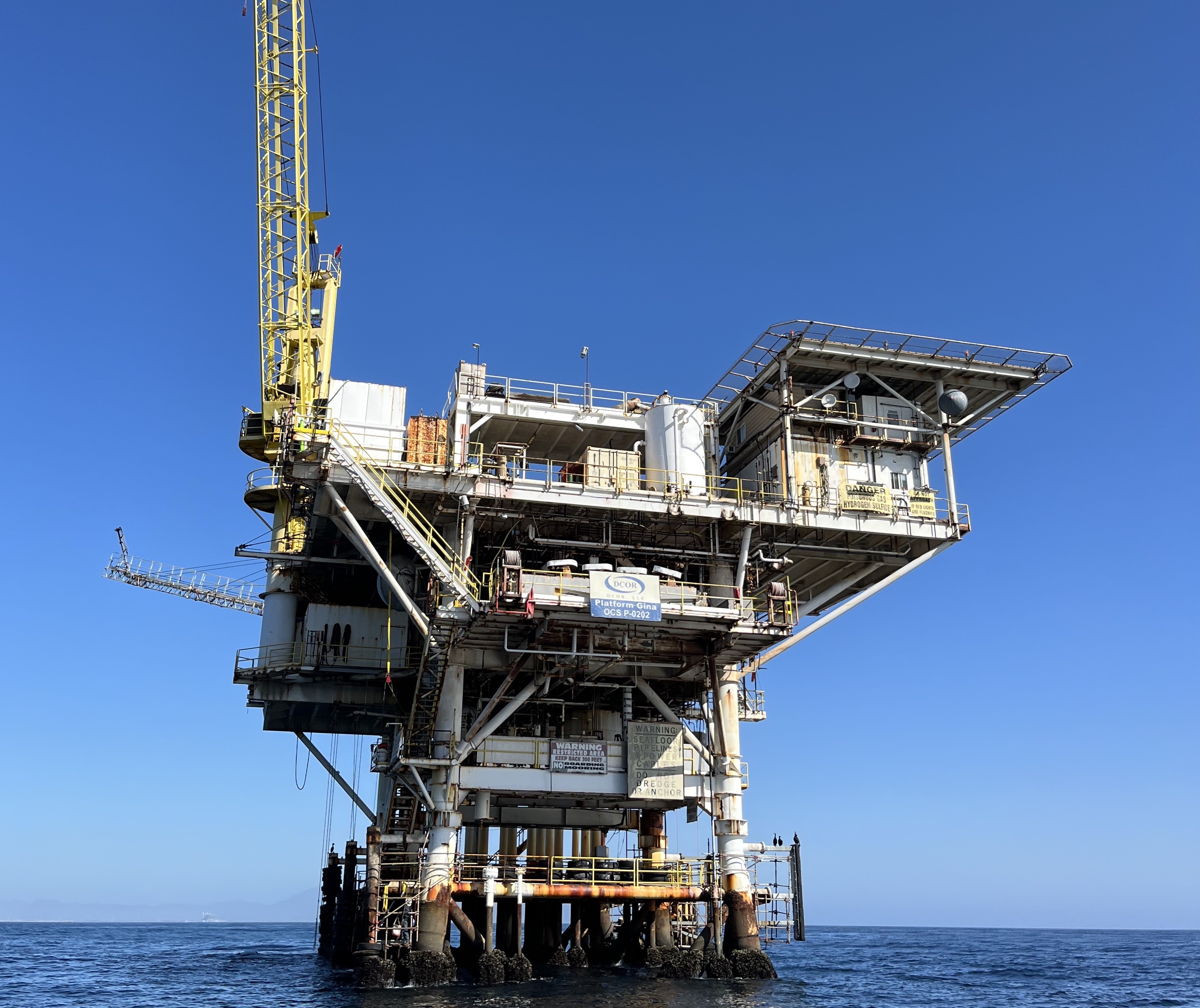oil rig in socal